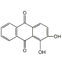 茜草素結構式