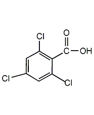 2,4,6-三氯苯甲酸結構式